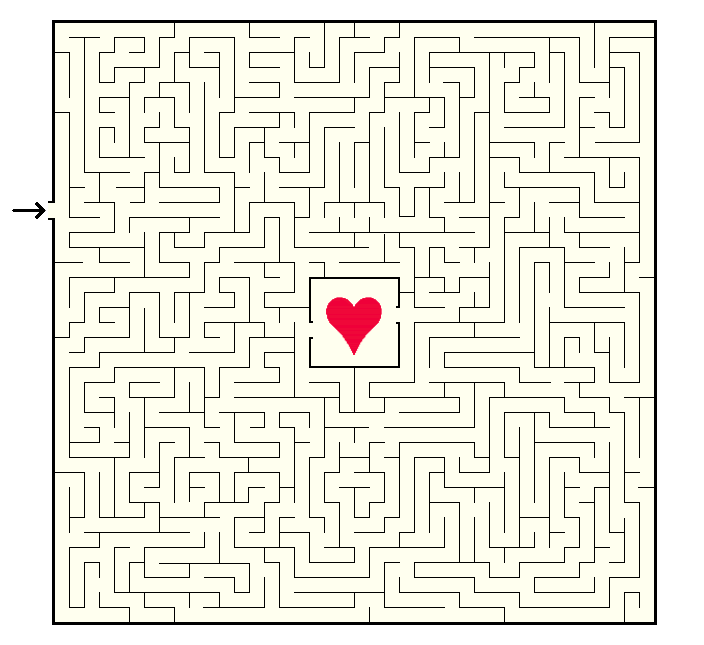 Valentine Maze